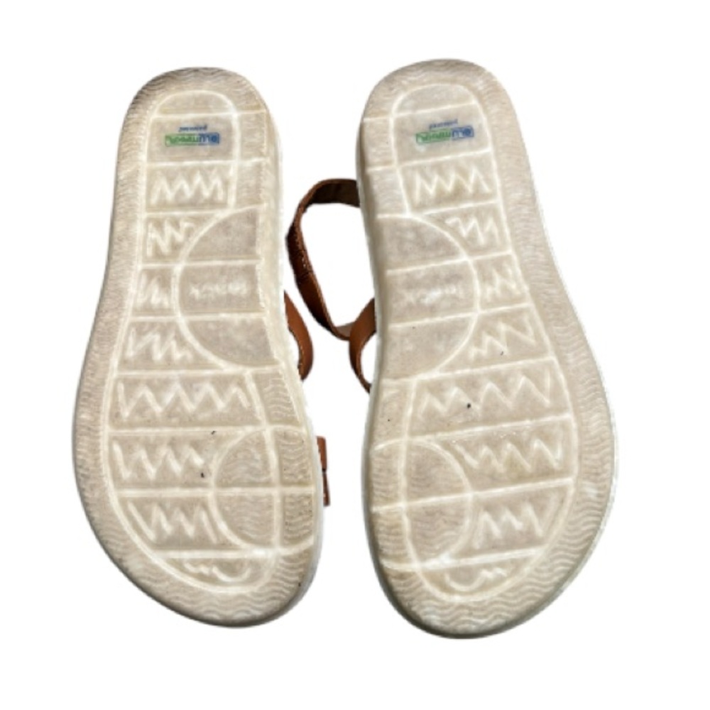 Women’s Sanuk Vazon Sustainasole strappy tan sandals size 6 - Picture 4 of 5